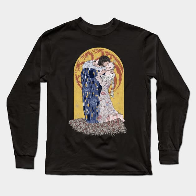 The Kiss Long Sleeve T-Shirt by ProserPina